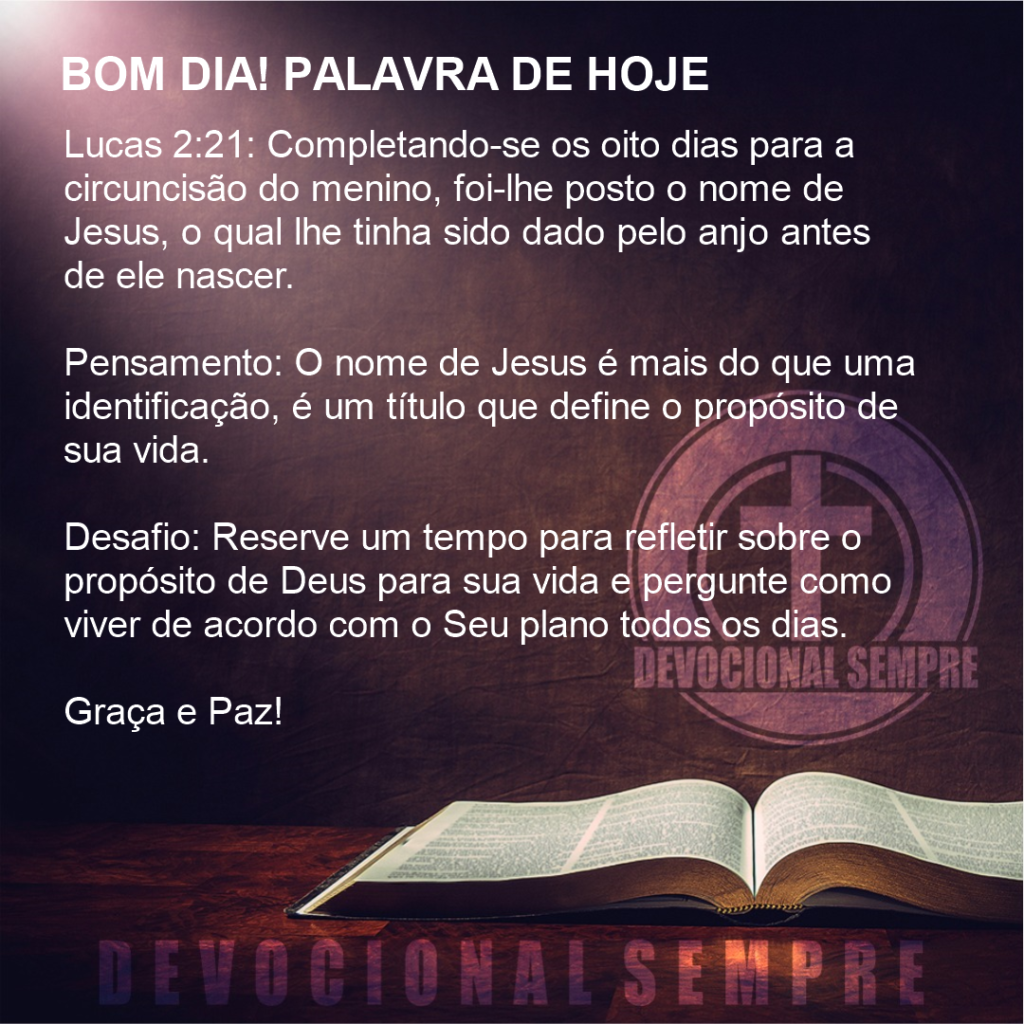 O Nome que Define o Propósito