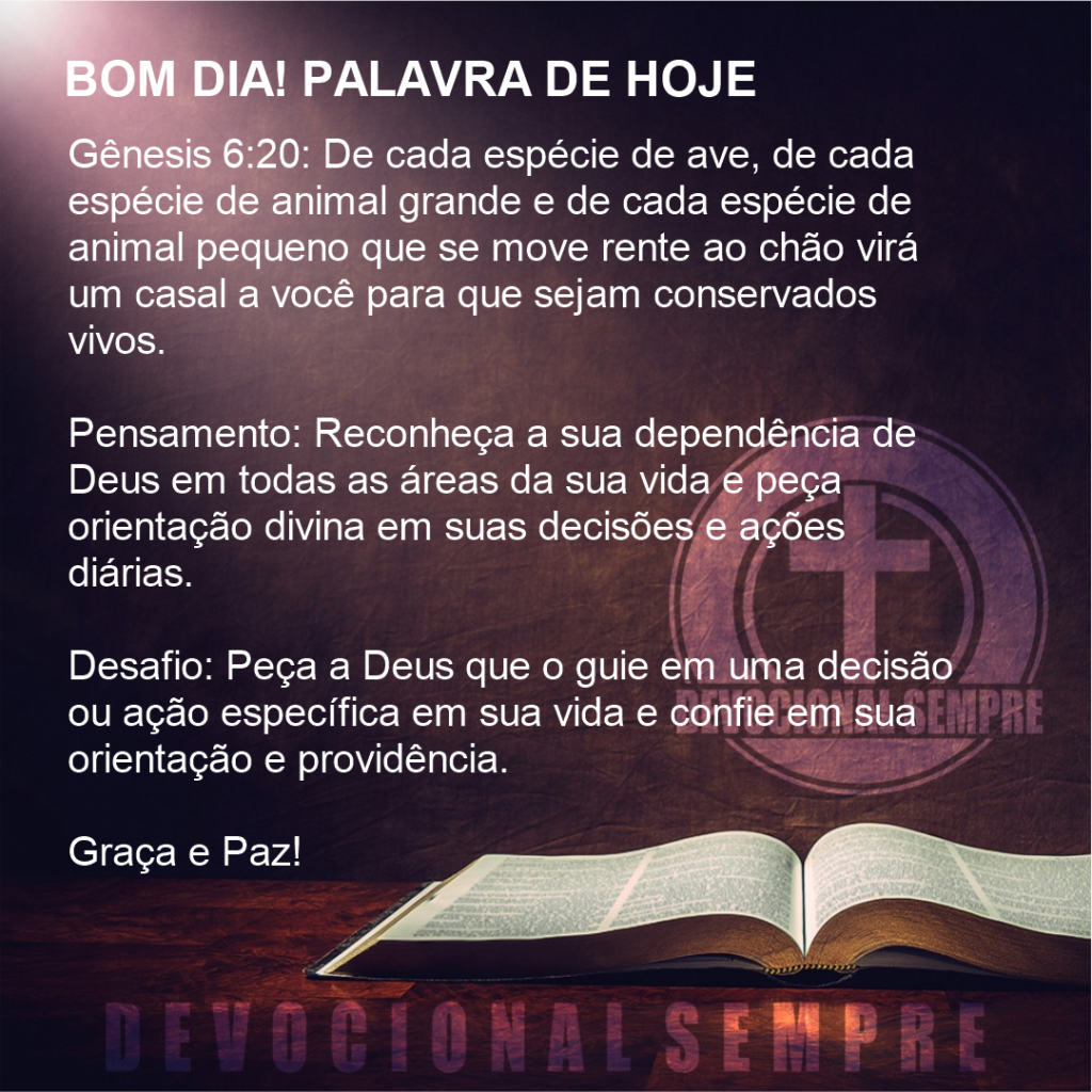 Conservação da Vida