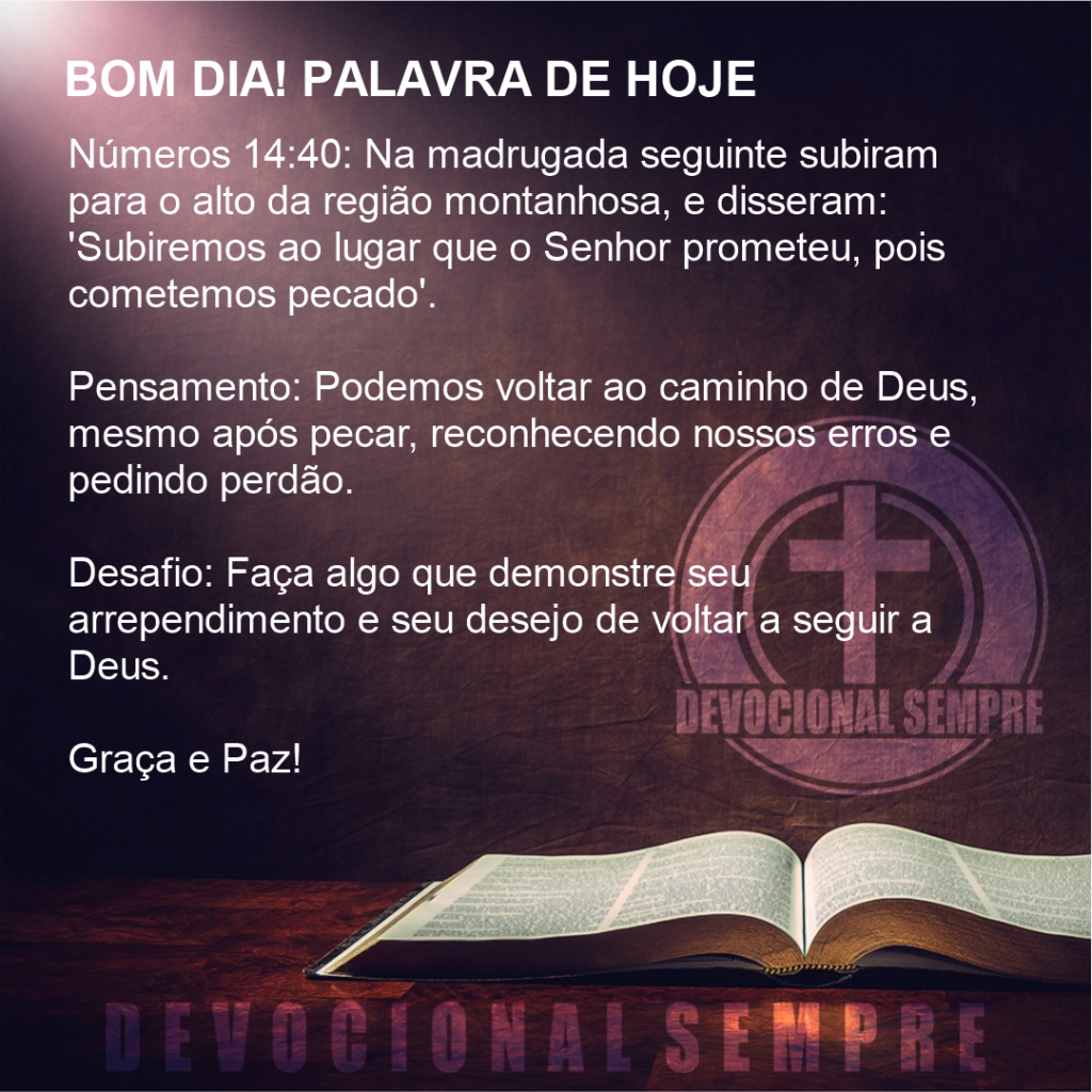 Voltando ao Caminho de Deus