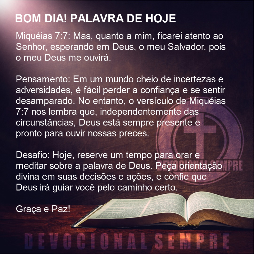 A Confiança em Deus em Tempos de Adversidade