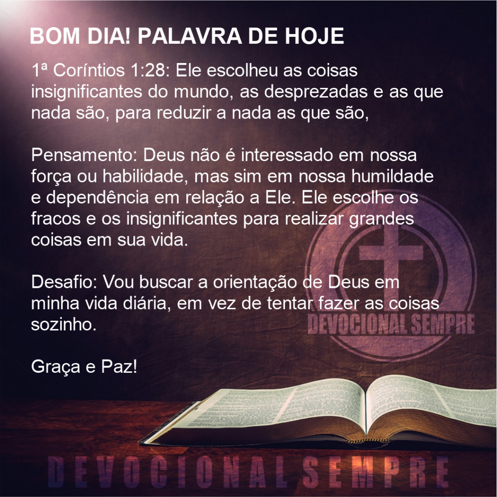 O Poder da Fraca