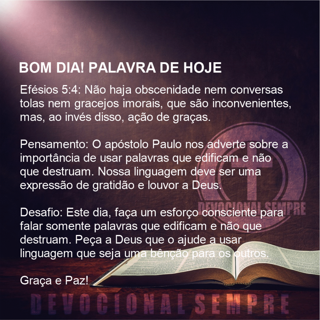 Palavras que Edificam
