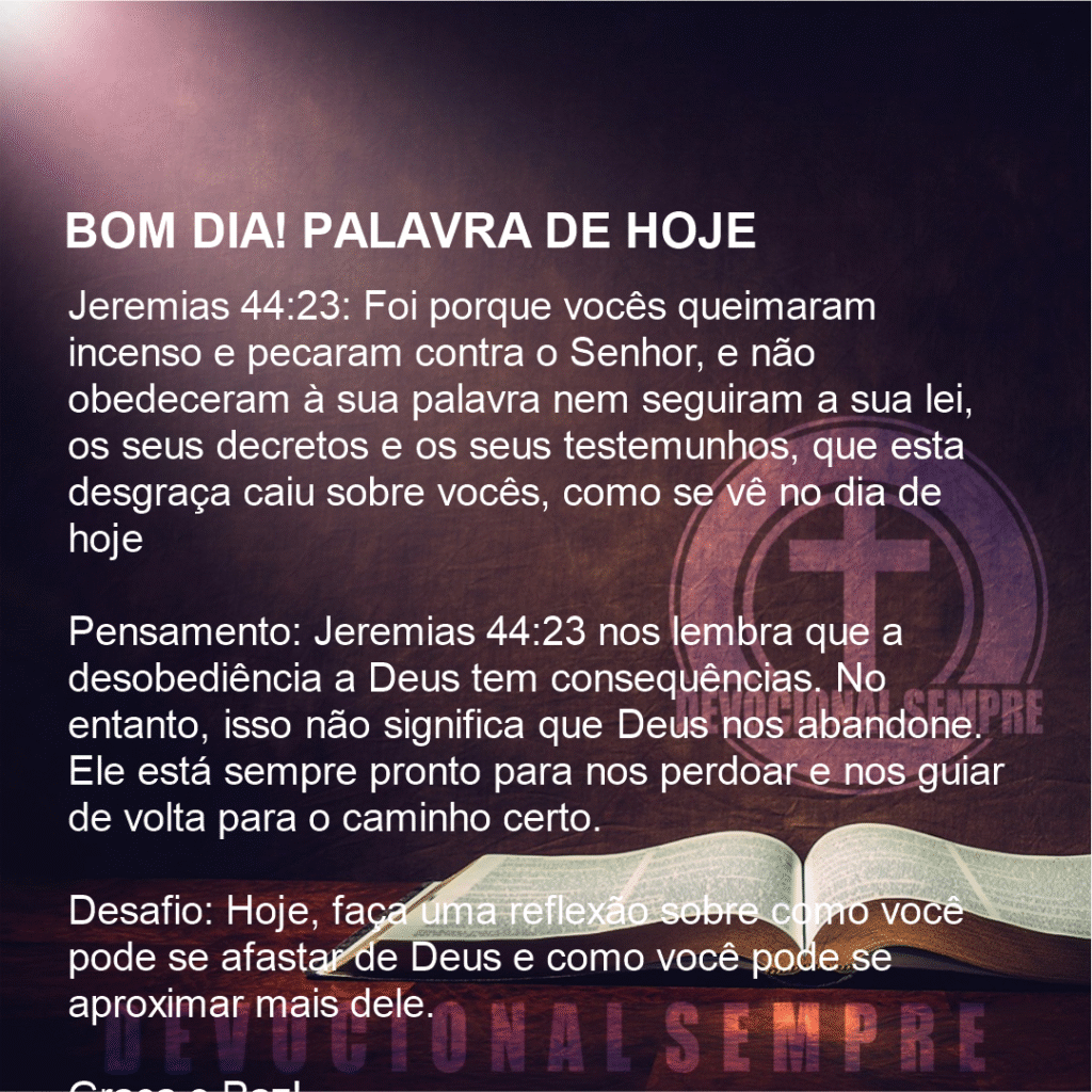 O Pecado Contra Deus