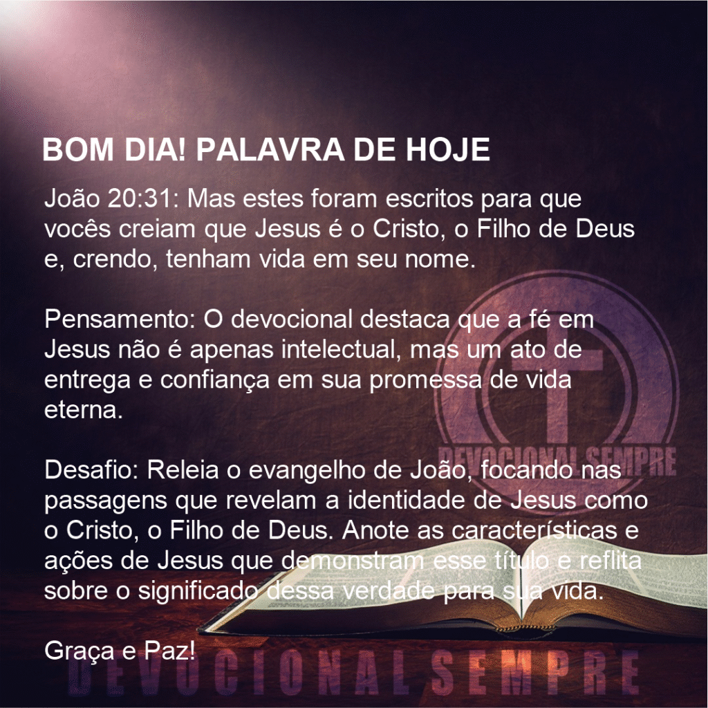 Crendo para ter Vida