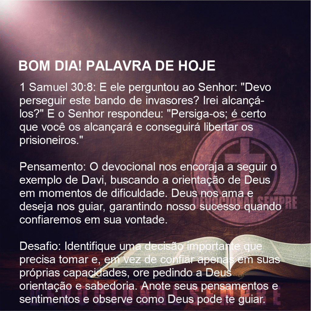 Seguindo a Voz de Deus