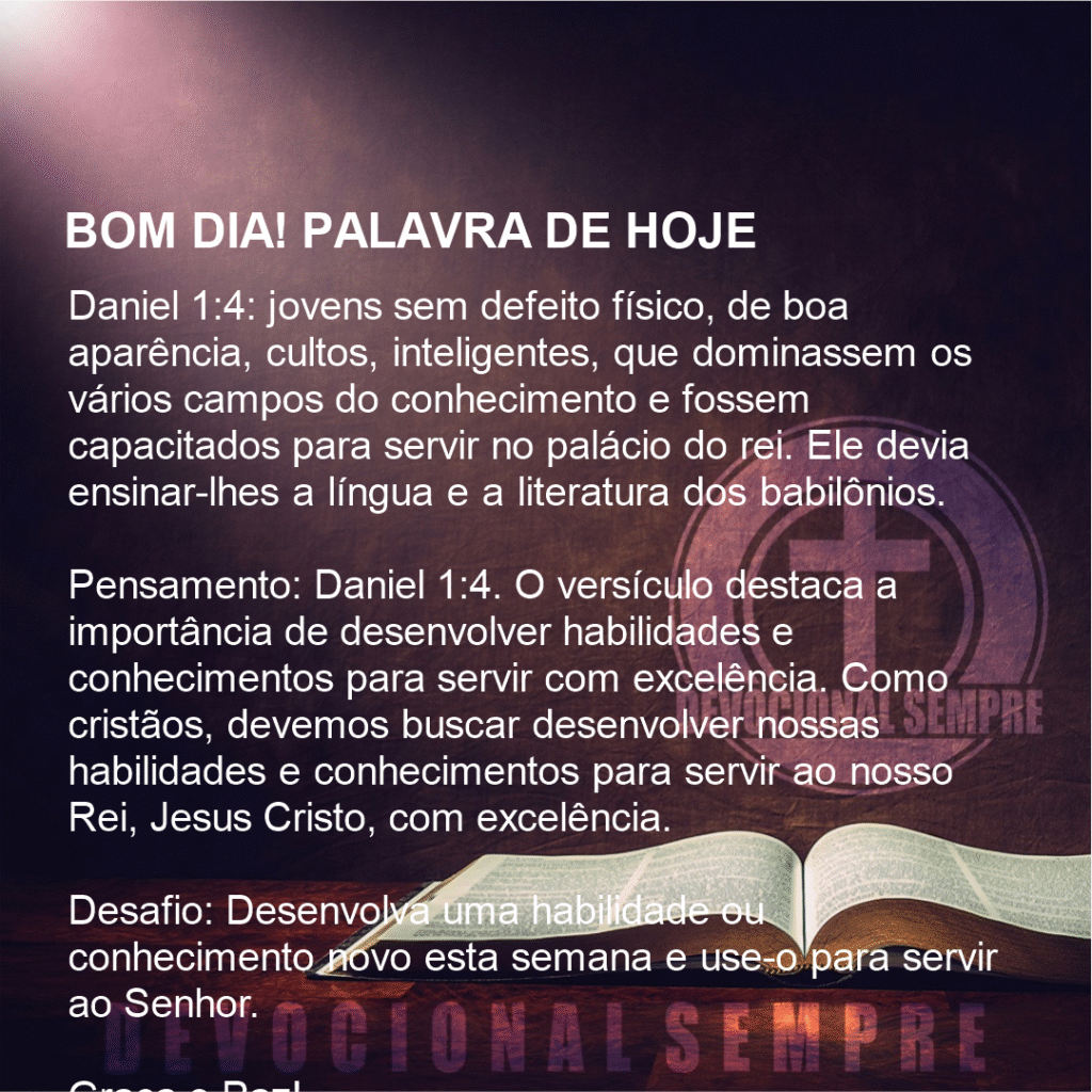 Servindo ao Rei com Excelência