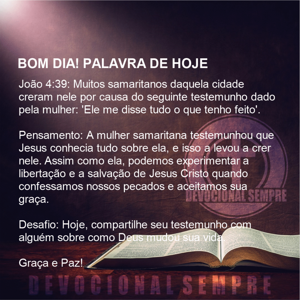 O Testemunho da Verdade