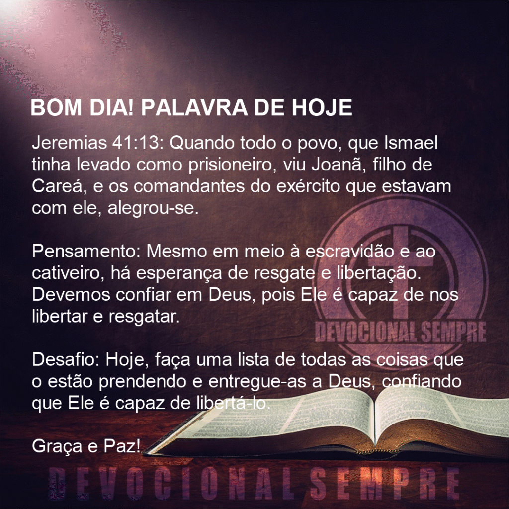 Resgate e Libertação