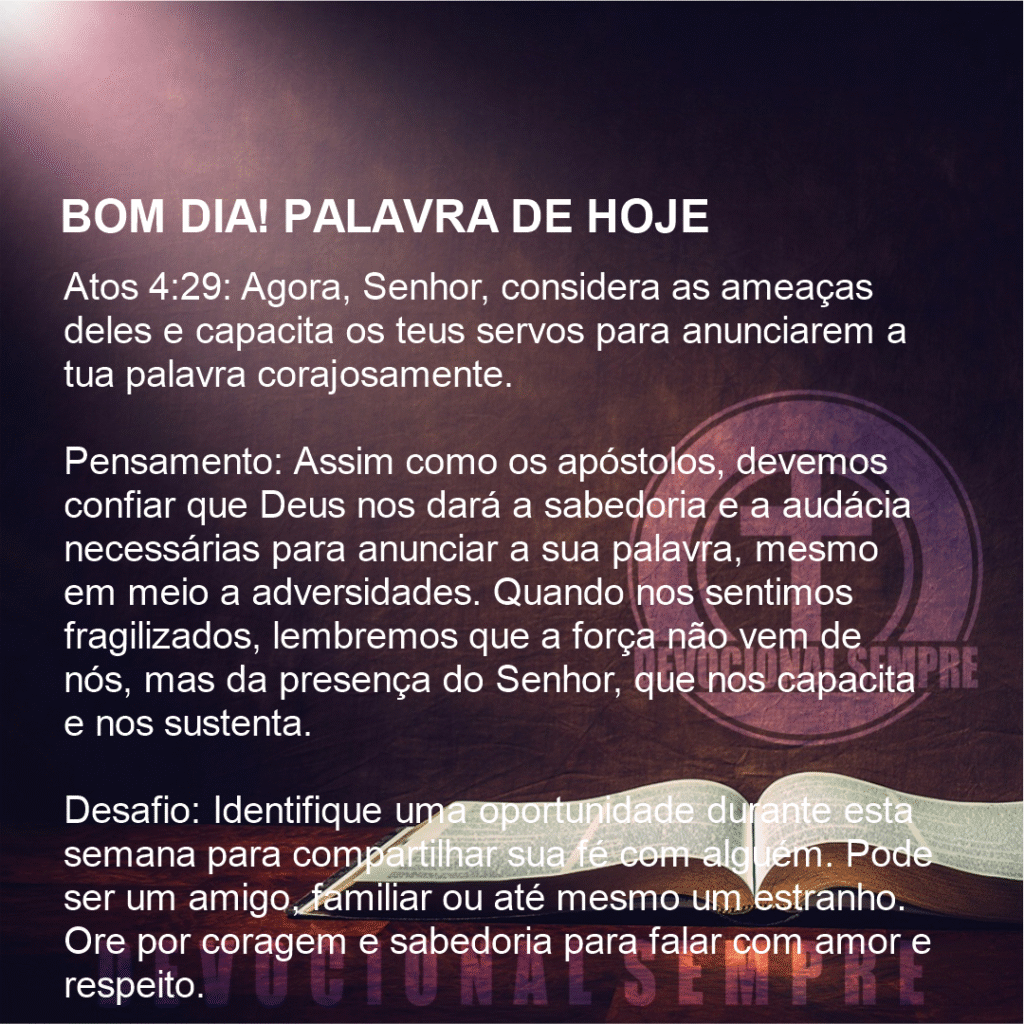 Coragem para Anunciar