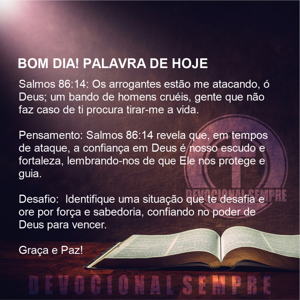 Em meio à tempestade, confie