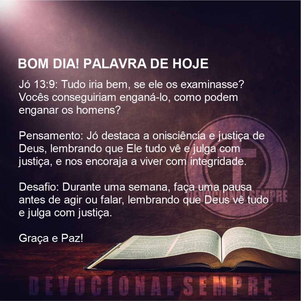 Deus não pode ser enganado