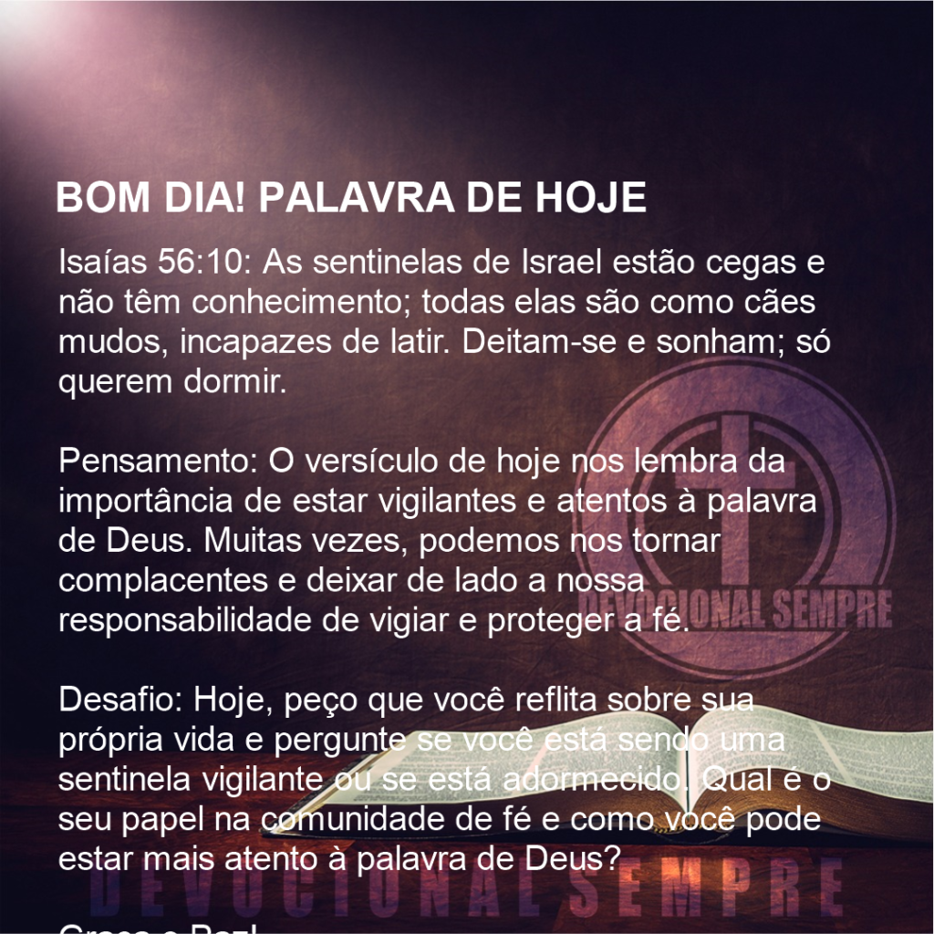 Sentinelas Adormecidas