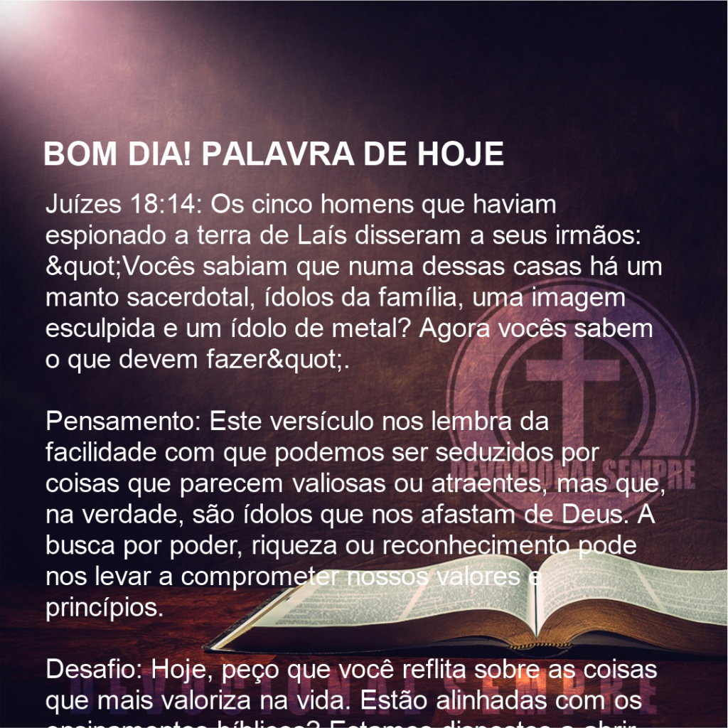 A Sedução do Idolatria