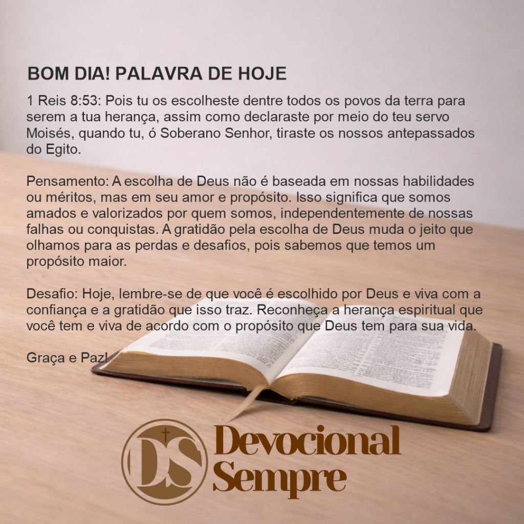 Escolhidos por Deus
