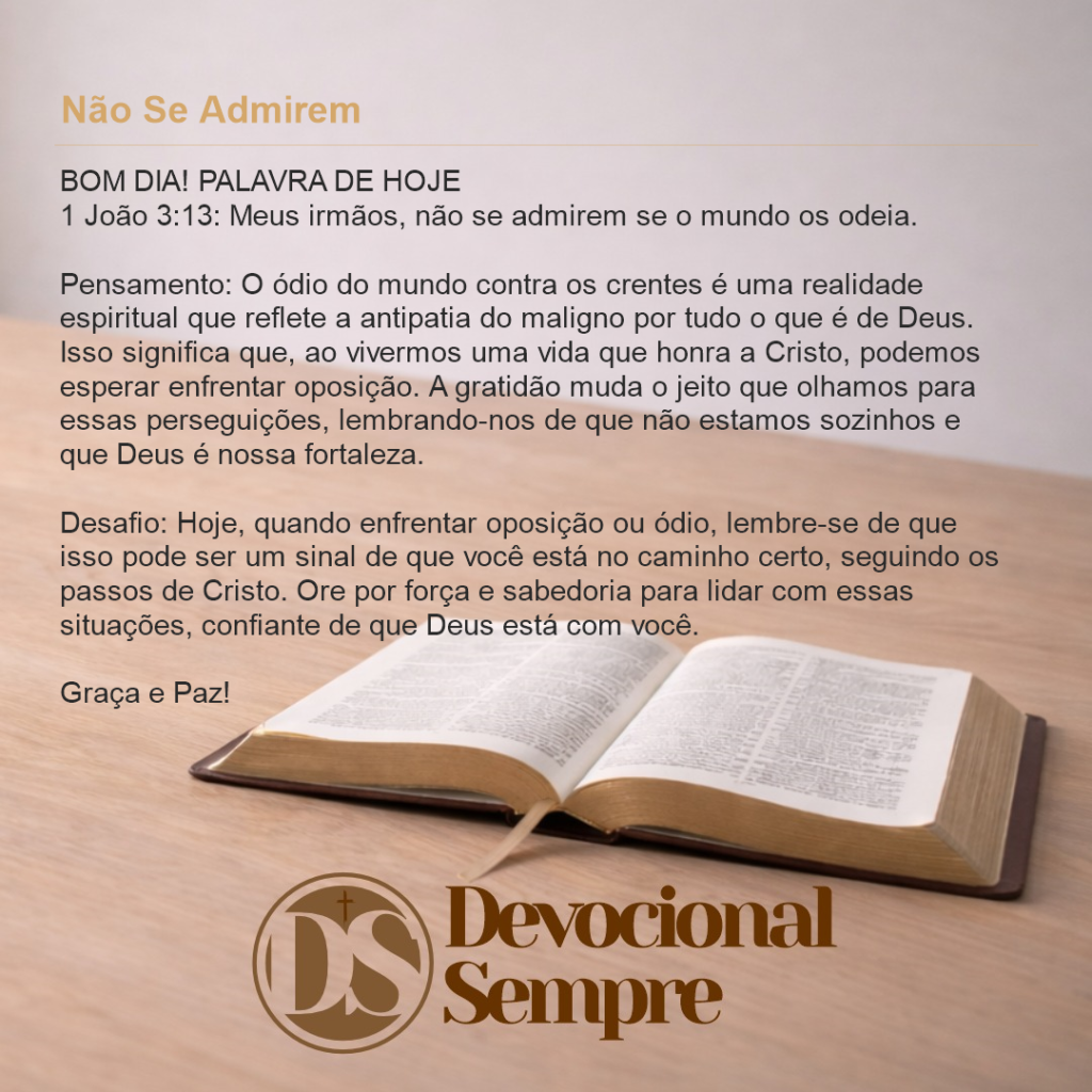 Não Se Admirem