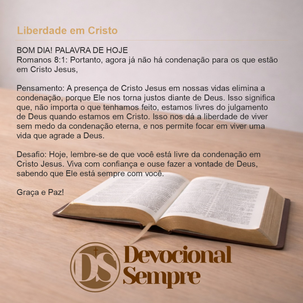 Liberdade em Cristo